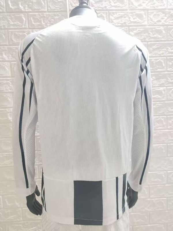 AAA(Thailand) Juventus 25/26 Home Long Sleeve Soccer Jersey (Player)