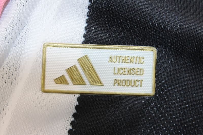 AAA(Thailand) Juventus 25/26 Home Long Sleeve Soccer Jersey (Player)