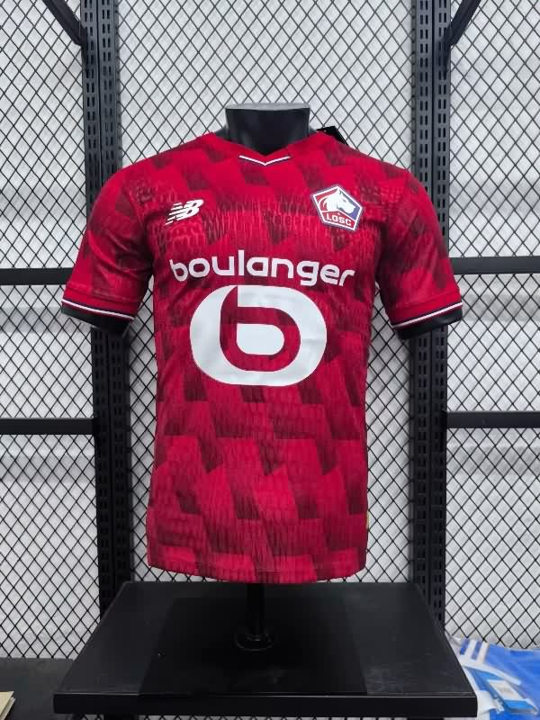 AAA(Thailand) Lille 25/26 Home Soccer Jersey (Player)