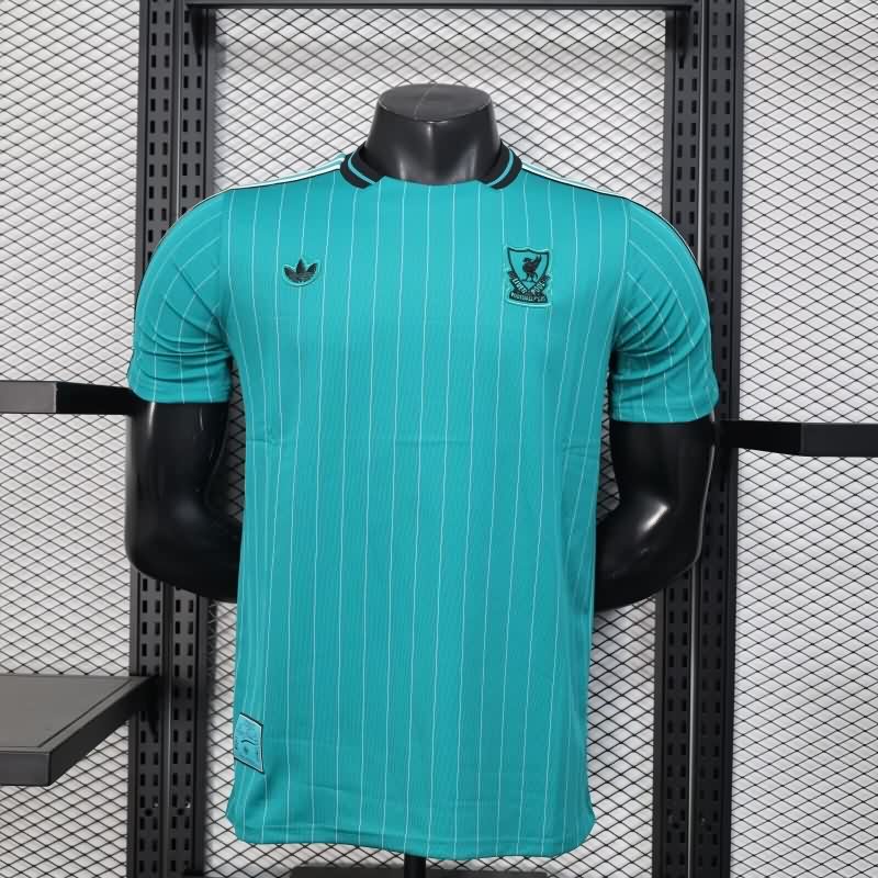 AAA(Thailand) Liverpool 25/26 Green Soccer Jersey (Player)