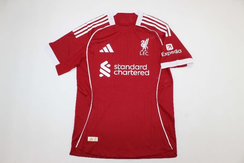 AAA(Thailand) Liverpool 25/26 Home Soccer Jersey (Player)