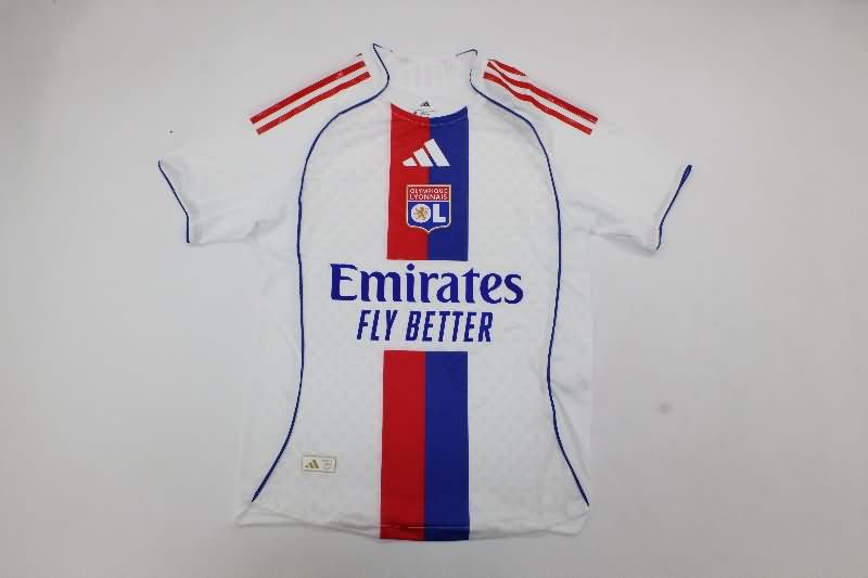 AAA(Thailand) Lyon 25/26 Home Soccer Jersey (Player)