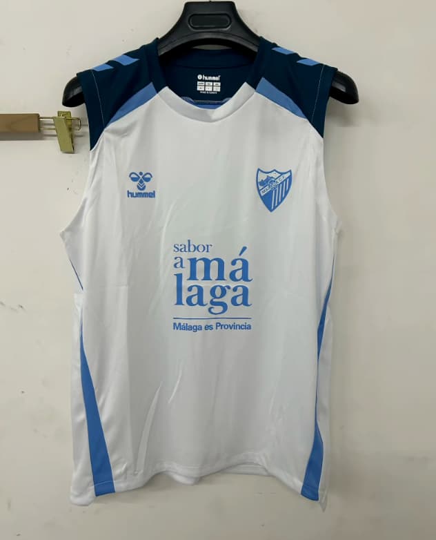 AAA(Thailand) Malaga 25/26 Training Vest Soccer Jersey AAA(Thailand) Malaga 25/26 Training Vest Soccer Jersey