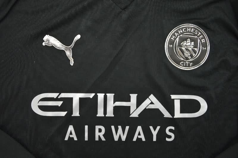 AAA(Thailand) Manchester City 25/26 Away Long Sleeve Soccer Jersey