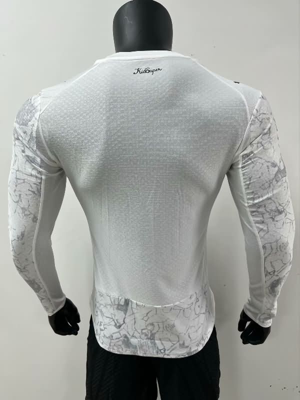 AAA(Thailand) Manchester City 25/26 Away Long Sleeve Soccer Jersey (Player) Leaked