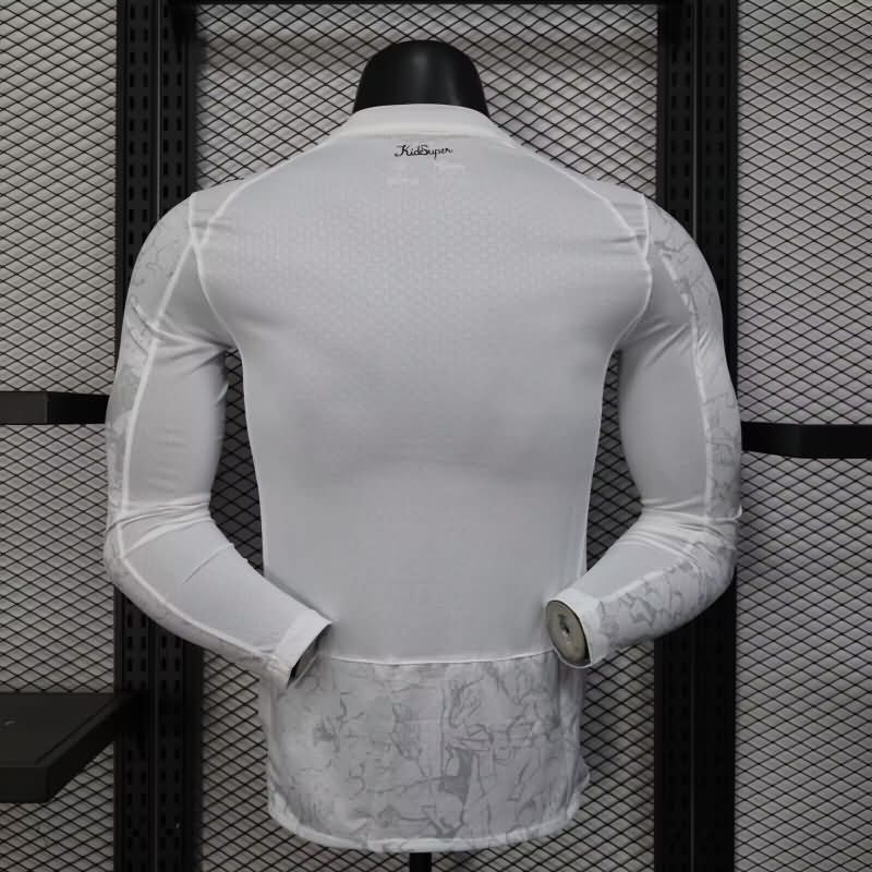 AAA(Thailand) Manchester City 2025 Club World Cup Away Long Soccer Jersey (Player)