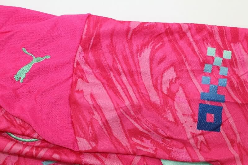AAA(Thailand) Manchester City 25/26 Goalkeeper Pink Soccer Jersey