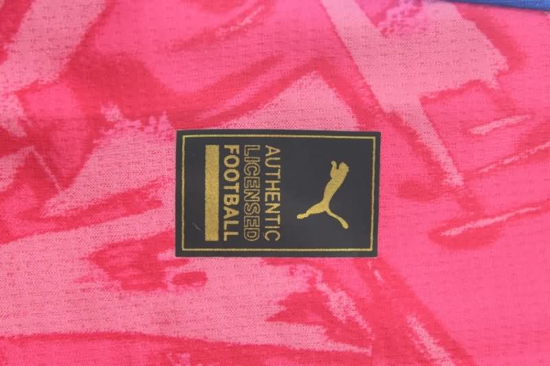 AAA(Thailand) Manchester City 25/26 Goalkeeper Pink Soccer Jersey