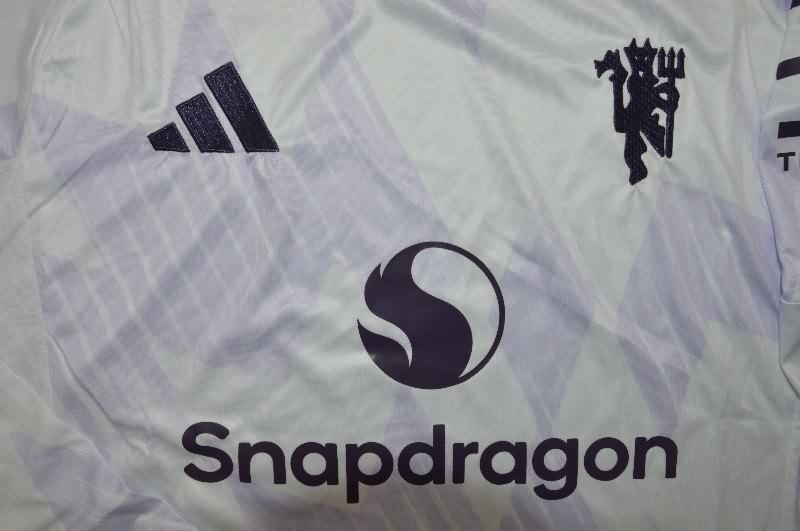 AAA(Thailand) Manchester United 25/26 Away Long Sleeve Soccer Jersey
