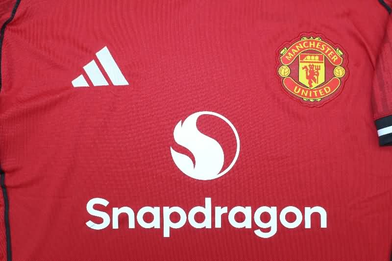 AAA(Thailand) Manchester United 25/26 Home Soccer Jersey Leaked