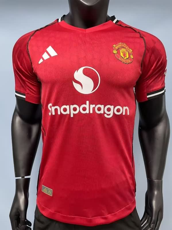 AAA(Thailand) Manchester United 25/26 Home Soccer Jersey (Player) Leaked