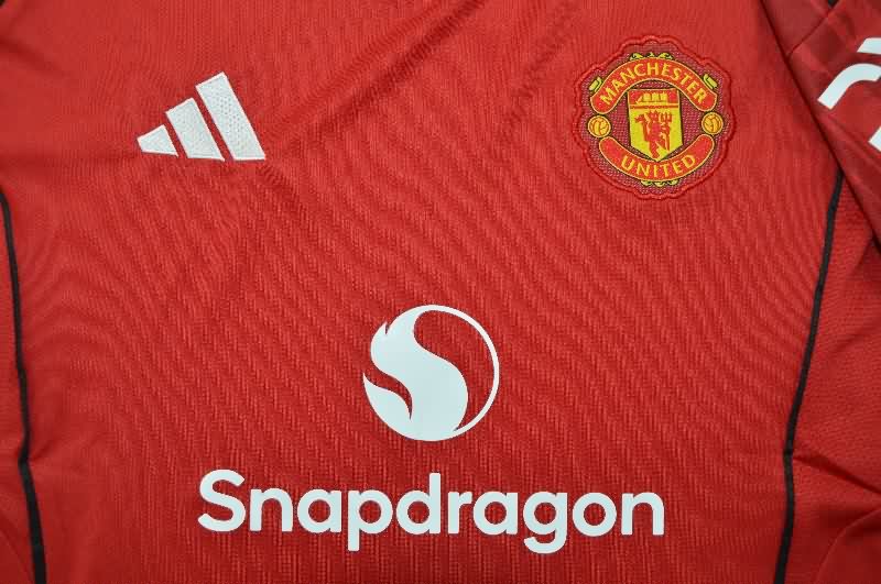 AAA(Thailand) Manchester United 25/26 Home Women Soccer Jersey