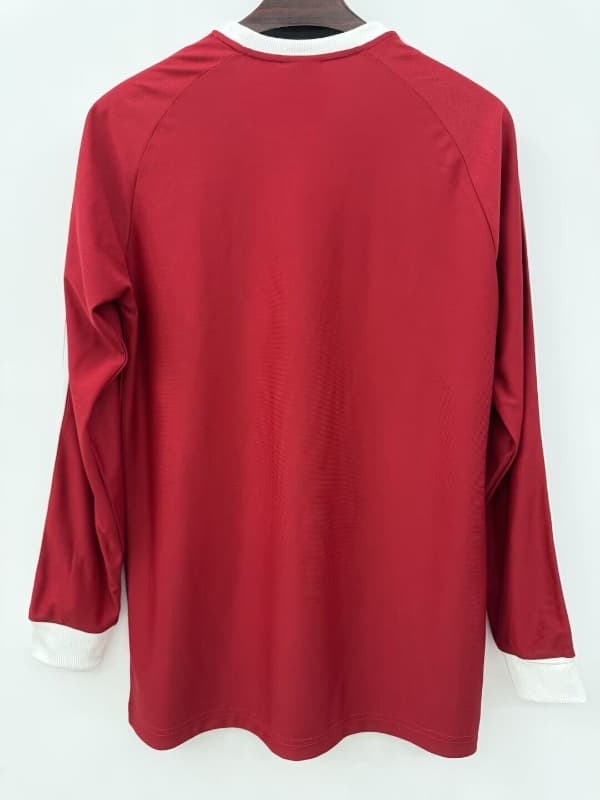 AAA(Thailand) Manchester United 25/26 Red Long Sleeve Soccer Jersey