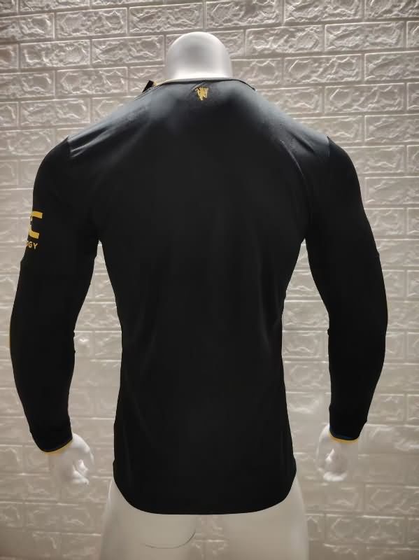 AAA(Thailand) Manchester United 25/26 Third Long Sleeve Soccer Jersey (Player) Leaked