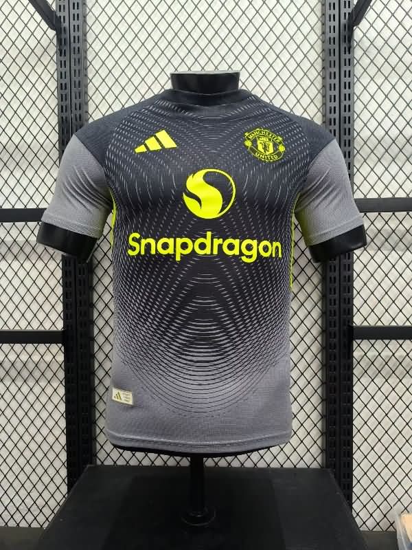 AAA(Thailand) Manchester United 25/26 Training Soccer Jersey(Player)