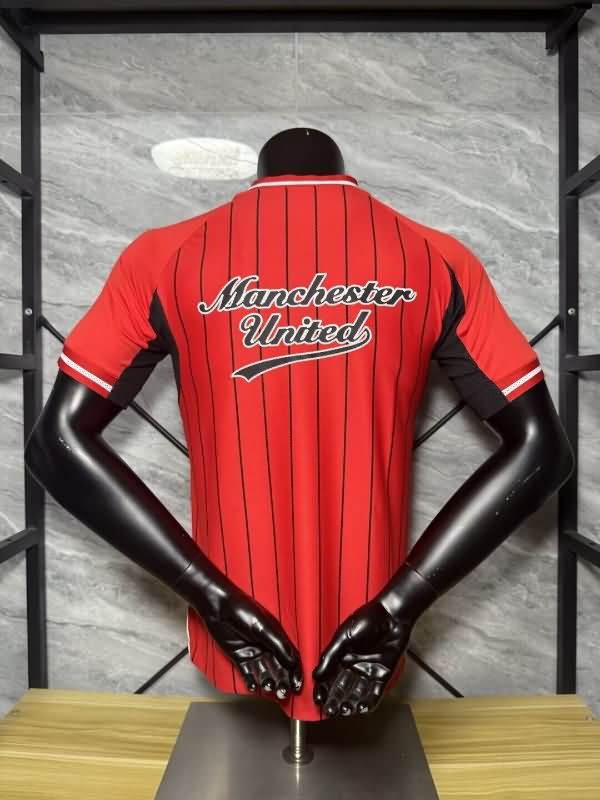 AAA(Thailand) Manchester United 25/26 Travel Soccer Jersey (Player)
