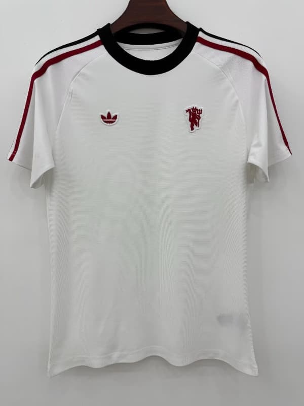 AAA(Thailand) Manchester United 25/26 White Soccer Jersey AAA(Thailand) Manchester United 25/26 White Soccer Jersey