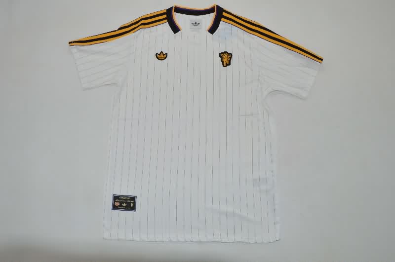 AAA(Thailand) Manchester United 25/26 White Soccer Jersey(Player)