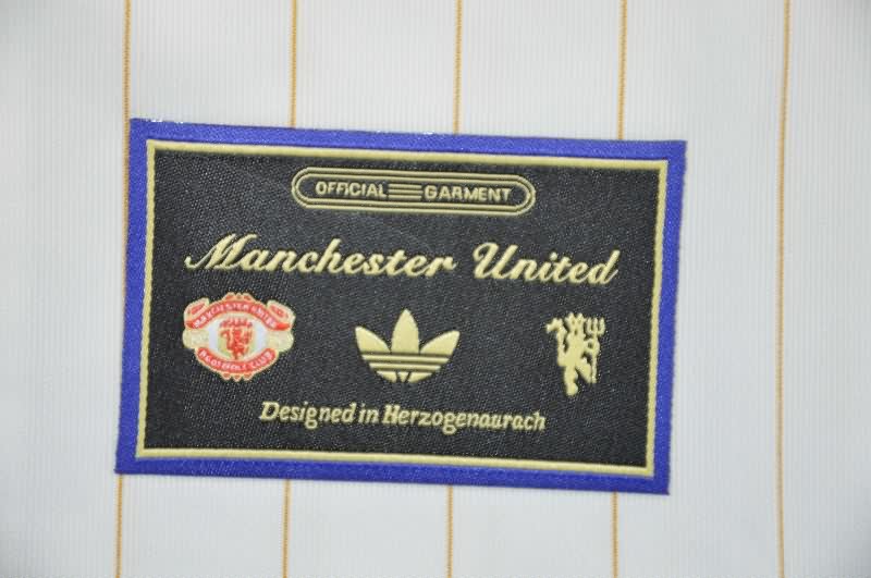 AAA(Thailand) Manchester United 25/26 White Soccer Jersey(Player)