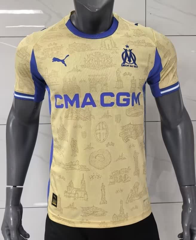 AAA(Thailand) Marseilles 25/26 Fourth Soccer Jersey
