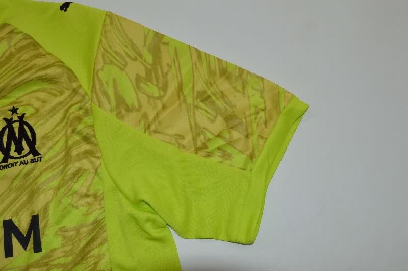 AAA(Thailand) Marseilles 25/26 Goalkeeper Green Soccer Jersey