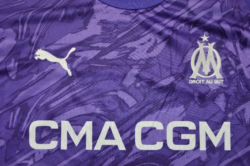 AAA(Thailand) Marseilles 25/26 Goalkeeper Purple Soccer Jersey