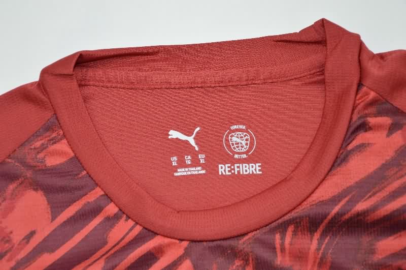 AAA(Thailand) Marseilles 25/26 Goalkeeper Red Soccer Jersey