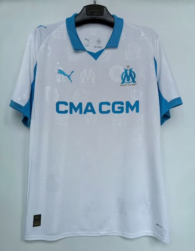 AAA(Thailand) Marseilles 25/26 Home Soccer Jersey