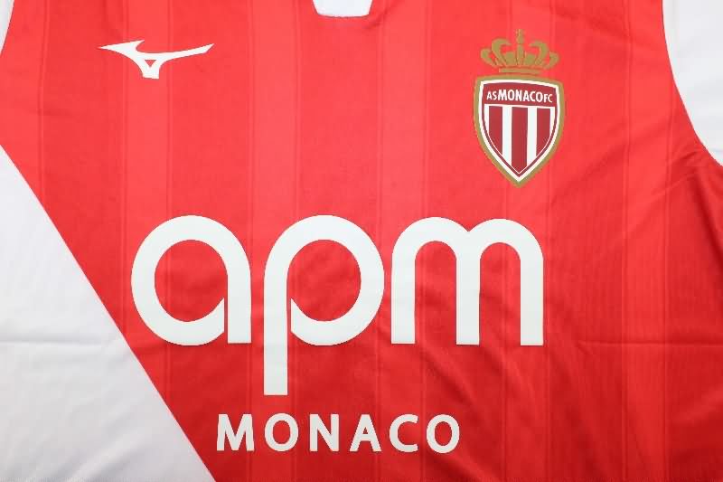 AAA(Thailand) Monaco 25/26 Home Soccer Jersey