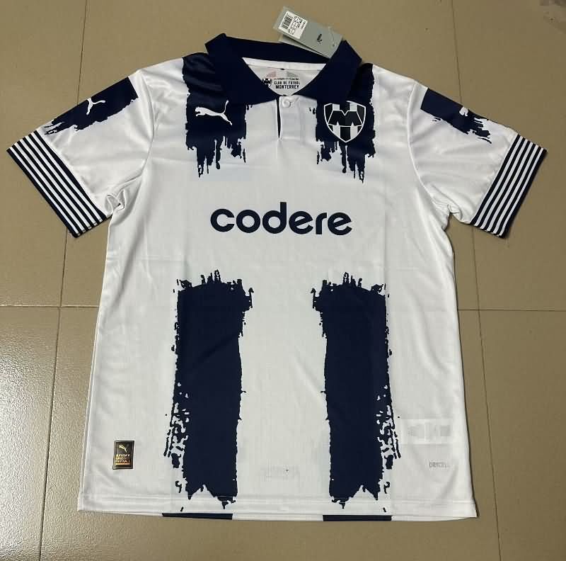 AAA(Thailand) Monterrey 25/26 White Soccer Jersey