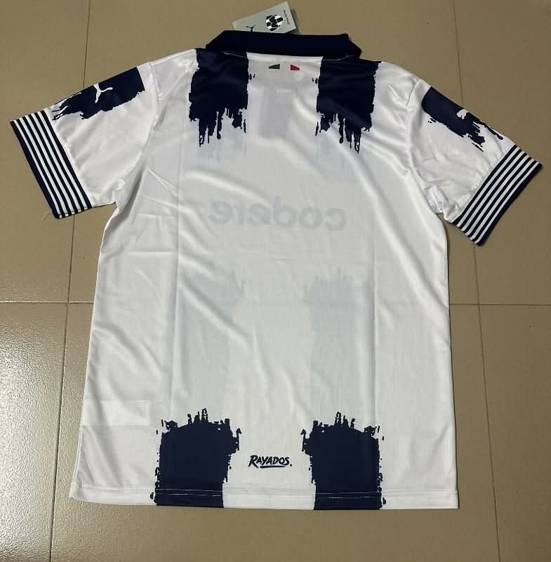 AAA(Thailand) Monterrey 25/26 White Soccer Jersey