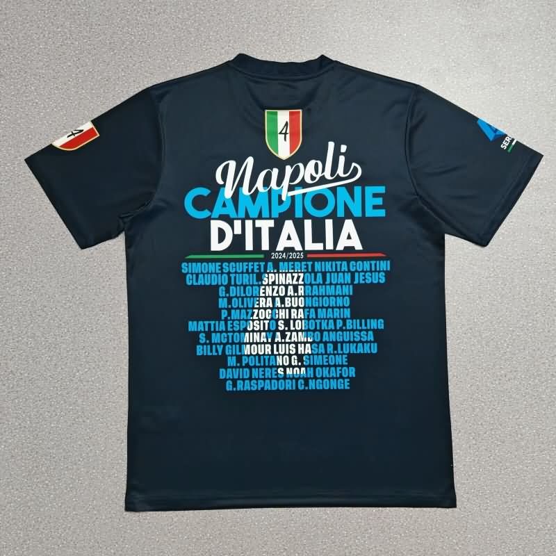 AAA(Thailand) Napoli 2025 Champion Special Soccer Jersey