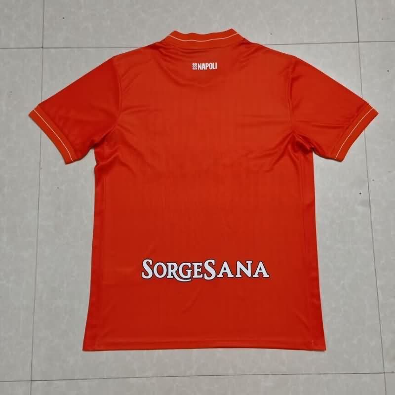 AAA(Thailand) Napoli 25/26 Goalkeeper Red Soccer Jersey