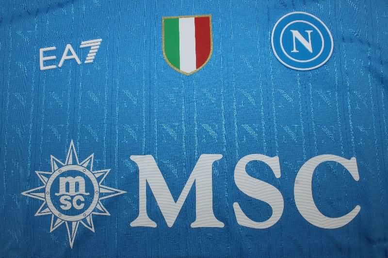 AAA(Thailand) Napoli 25/26 Home Soccer Jersey (Player)