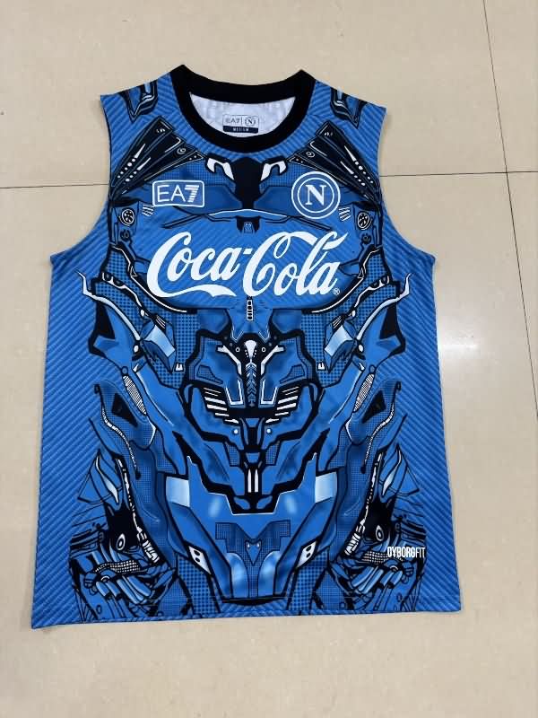 AAA(Thailand) Napoli 25/26 Training Vest Soccer Jersey