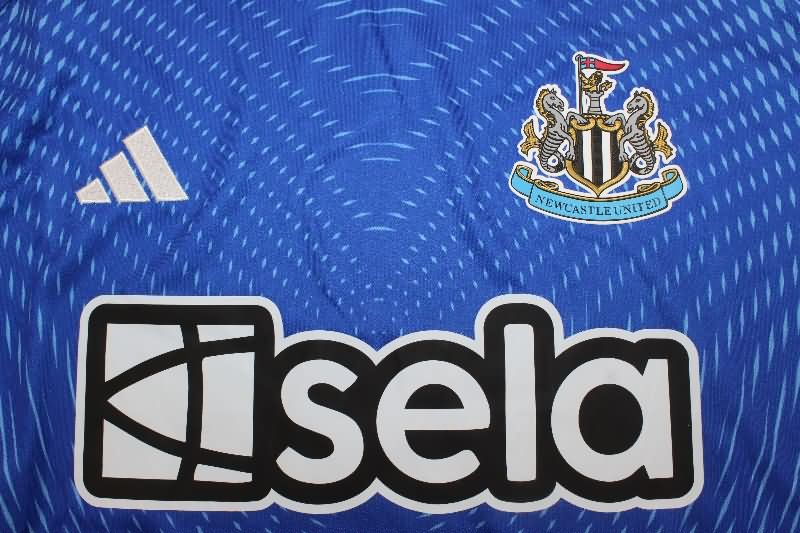 AAA(Thailand) Newcastle United 25/26 Goalkeeper Blue Soccer Jersey