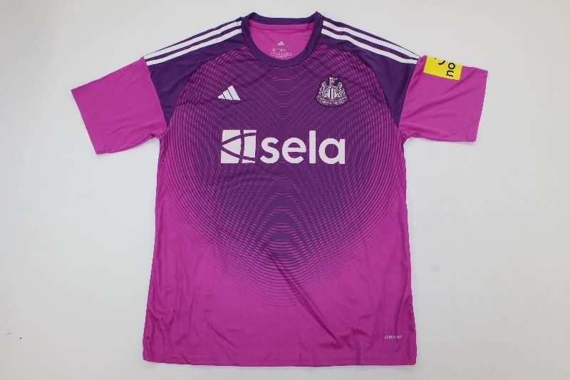 AAA(Thailand) Newcastle United 25/26 Goalkeeper Purple Soccer Jersey