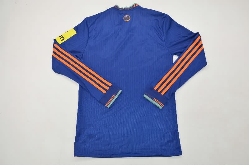 AAA(Thailand) Newcastle United 25/26 Third Long Sleeve Soccer Jersey (Player)