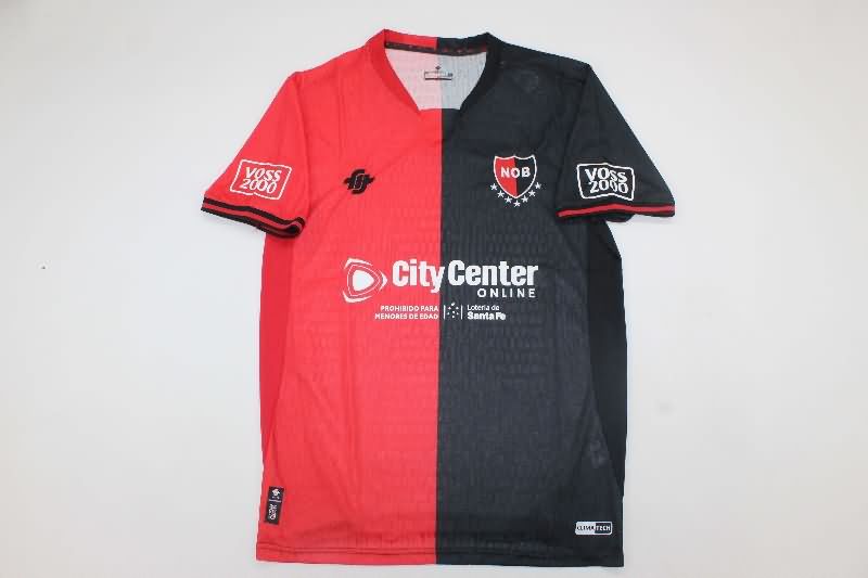 AAA(Thailand) Newells Old Boy 2025 Home Soccer Jersey