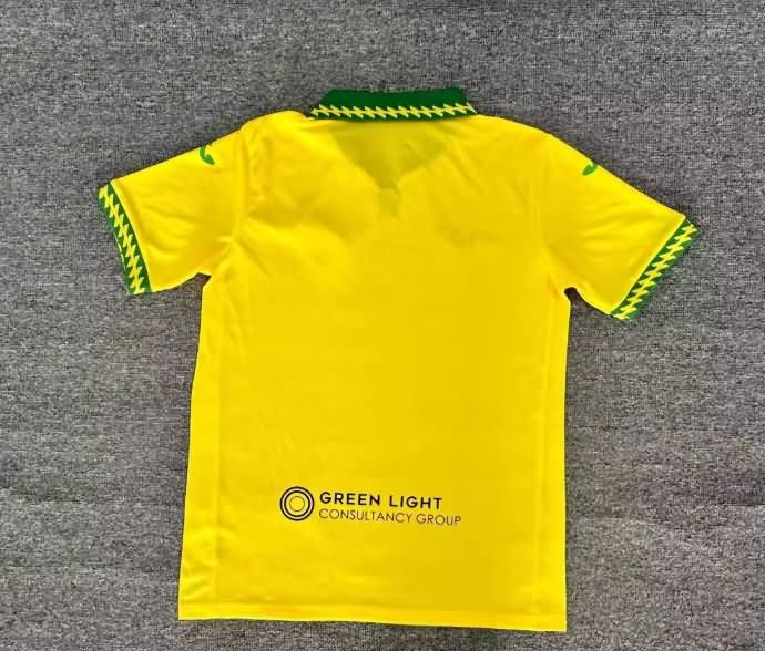 AAA(Thailand) Norwich 25/26 Home Soccer Jersey