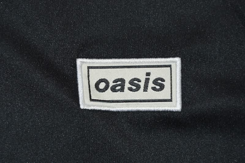AAA(Thailand) Oasis 2025 Black Soccer Jersey 03