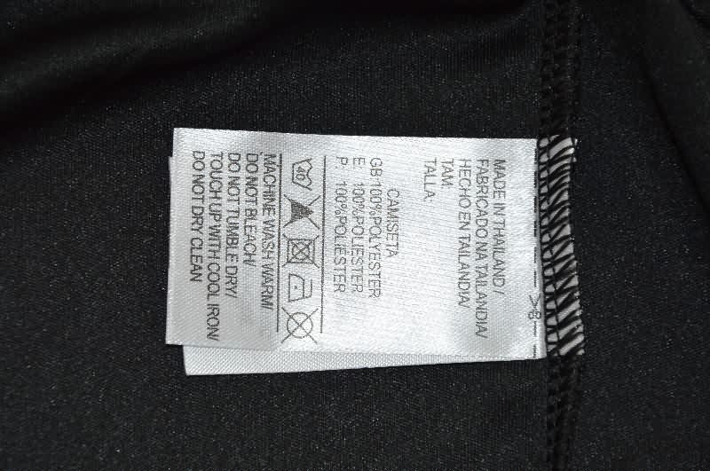 AAA(Thailand) Oasis 2025 Black Soccer Jersey 03