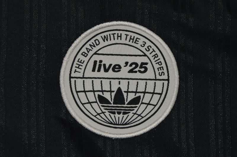 AAA(Thailand) Oasis 2025 Black Long Sleeve Soccer Jersey