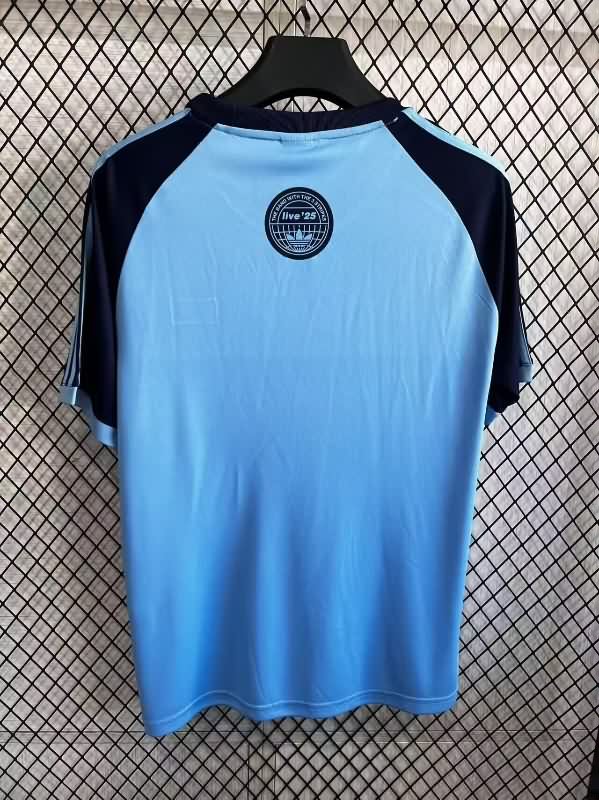 AAA(Thailand) Oasis 2025 Blue Soccer Jersey 02