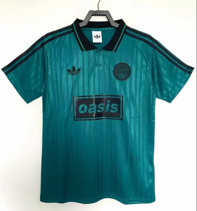 AAA(Thailand) Oasis 2025 Green Soccer Jersey 02