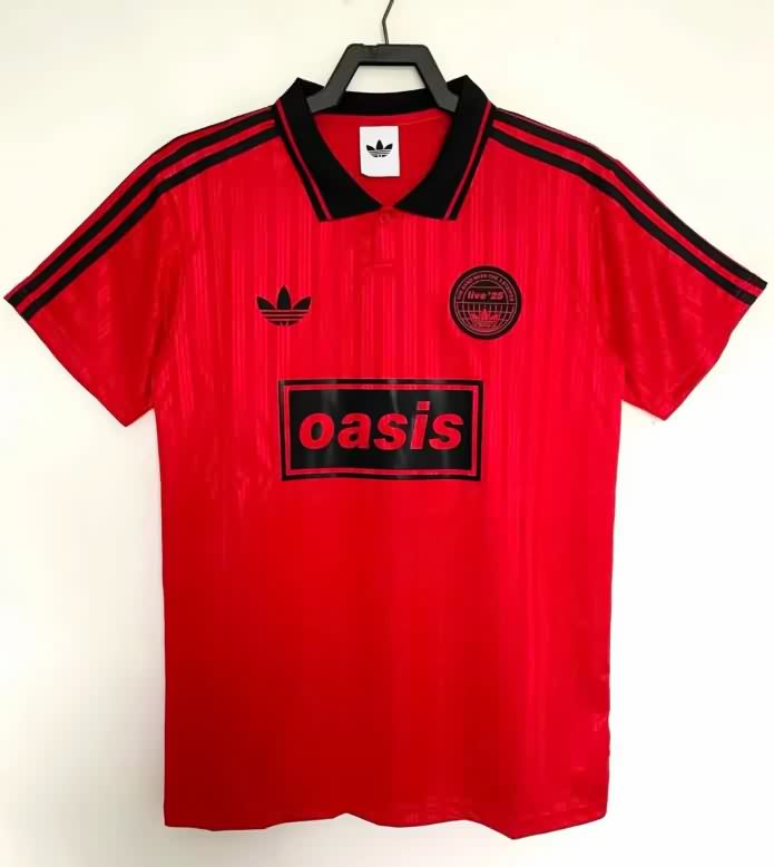 AAA(Thailand) Oasis 2025 Red Soccer Jersey 02
