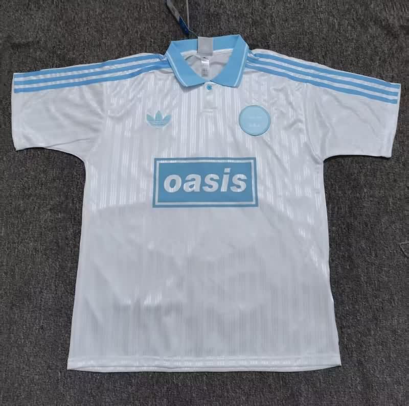 AAA(Thailand) Oasis 2025 White Soccer Jersey 03