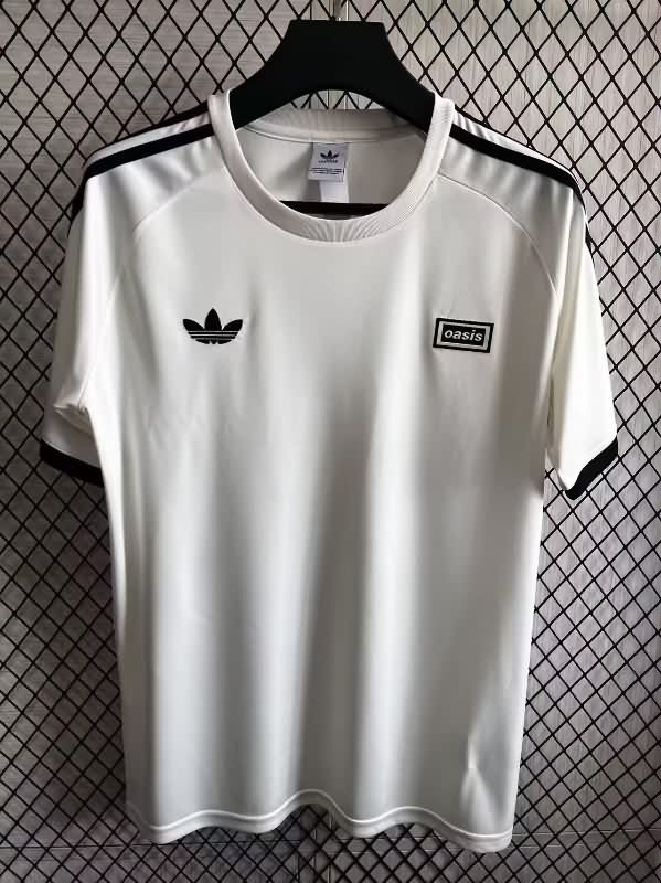 AAA(Thailand) Oasis 2025 White Soccer Jersey 04  AAA(Thailand) Oasis 2025 White Soccer Jersey 04