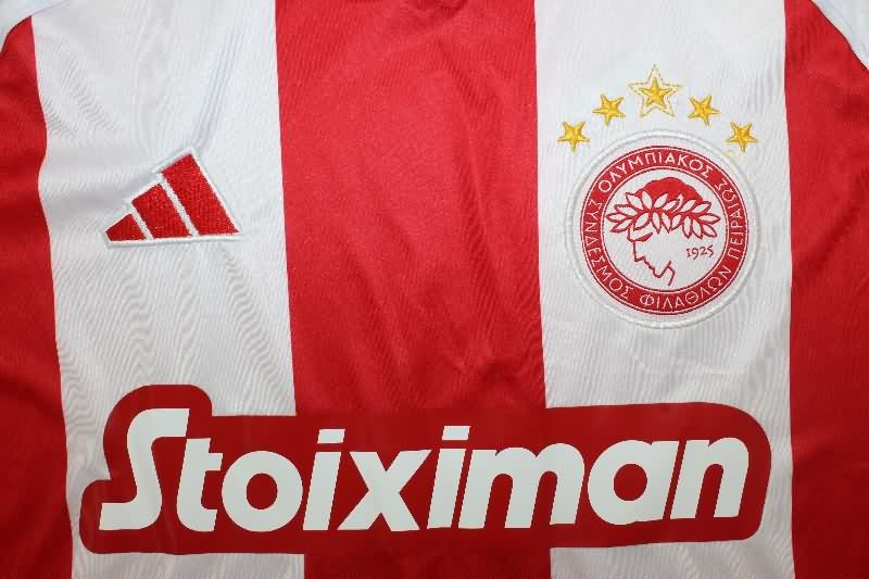 AAA(Thailand) Olympiacos 25/26 Home Soccer Jersey