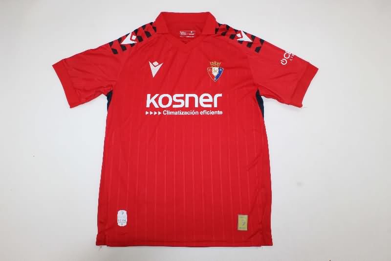 AAA(Thailand) Osasuna 25/26 Home Soccer Jersey